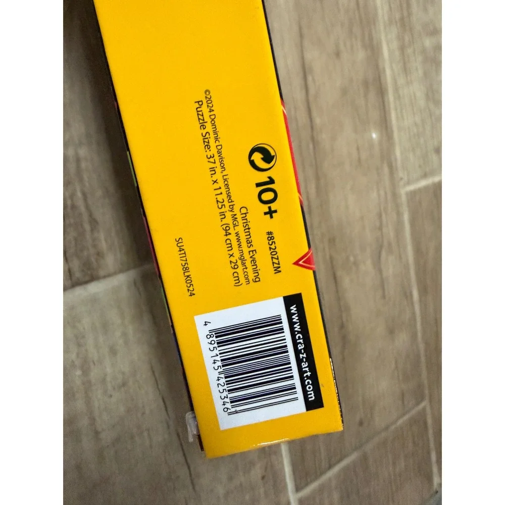 Kodak Panoramic Puzzle 750 Piece Christmas Evening Dominic Davison New Sealed